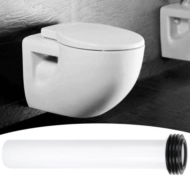 White Concealed Toilet Water Tank Straight Flush Pipe Lengthened ...