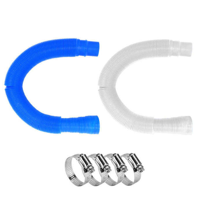 Pool Replacement Hose Heavy Duty Tube for Aboveground Pools 2PCS Pool