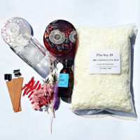 ชุดอุปกรณ์ทำเทียนหอม ชุดทำเทียนไขถั่วเหลือง Soy wax Candle making Kit พร้อมอุปกรณ์ทำเทียนครบชุด ชุดทำเทียนหอมครบเซต