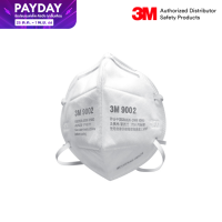 3M™ 9002A หน้ากากใช้แล้วทิ้งสำหรับป้องกันฝุ่น ละออง สายคาดศีรษะ, P1, (50 ชิ้น/กล่อง)