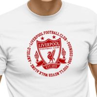 เสื้อบอลผู้ใหญ่ เสื้อกีฬา เสื้อฟุตบอล ทีมLiverpool รับประกันคุณภาพ เกรด เสื้อยืดสโมสรฟุตบอลลิเวอร์พูล tshirt Jersey  Liverpool F.C. Youll Never Walk Alone YNWA Anfield