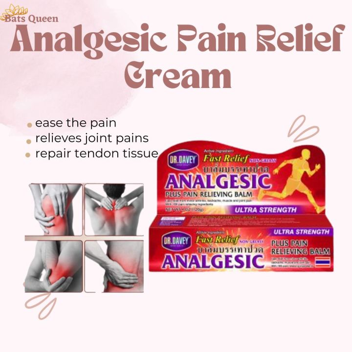 Analgesic Body Pain Reliver Fast Relief Cream 120G | Lazada PH