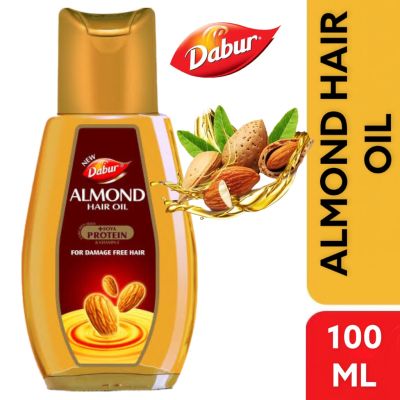 Dabur Almond hair oil น้ำมันอัลมอนด์ 50/100 ML.