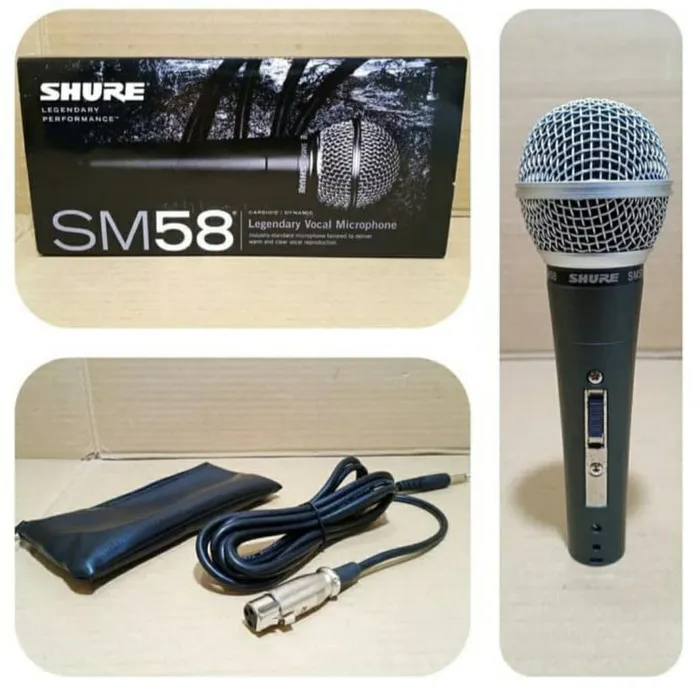 [READY] ⭐⭐Mic Vocal Shure Sm58 Microphone Karaoke Shure Sm58⭐⭐