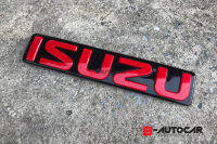 โลโก้รถยนต์ Logo ISUZU All New D-Max 2012 ,1.9 (สีดำแดง)