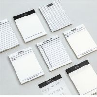 50 Sheets Transparent Posted It Note Notepads Posits for School Stationery Office Supplies