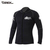 นีโอพรีนสำหรับดำน้ำเสื้อแจ็คเก็ตหนังแบรนด์ Slinx 5มม. สำหรับผู้หญิงผู้ชายเล่นวินด์เซิร์ฟชุดว่ายน้ำชุดเว็ทสูทพายเรืองานฝีมือน้ำ