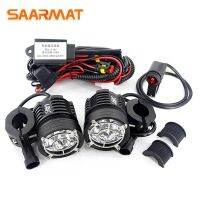 ไฟหน้ารถจักรยานยนต์ Led 6เม็ด Moto โคมไฟ Led สำหรับ BMW R1200GS F700GS F800ด้านหน้ารถมอเตอร์ไซด์ไฟตัดหมอก12V