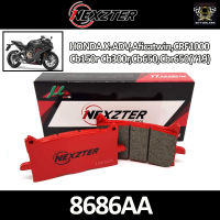 NEXZTER ผ้าเบรคหน้า สำหรับ HONDA X-ADV,Aficatwin,CRF1000,Cb150r Cb300r,Cb650,Cbr650(Y19)