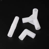 ■ ID 8mm Plastic Connector Stereoscopic Tee Elbow Straight Joint Garden Irrigation Water Connector DIY Tent Build Fittings