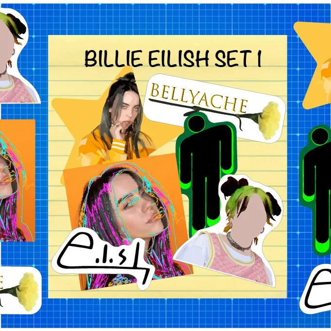 BILLIE EILISH STICKER PACK | Lazada PH