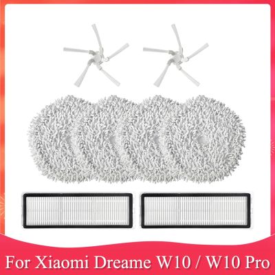 Mop Cloth HEPA Filter Side Brush for Xiaomi Dreame W10 / W10 Pro Robot Vacuum Cleaner Spare Parts Accessories