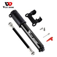 WEST BIKING Cycling Inflator Presta Schrader Pumps Mtb Air