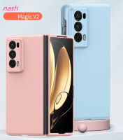 เพื่อ Honor V2มายากลปกป้องเลนส์ไม่ติดลายนิ้วมือเคสโทรศัพท์กันกระแทกเป็นมิตรกับผิว