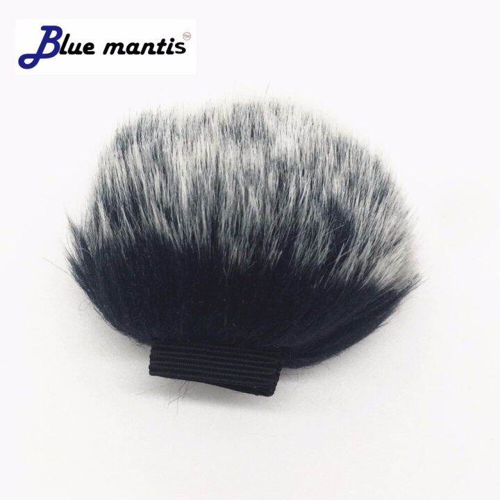 100-new-dhakamall-blue-mantis-outside-artificial-hair-fury-windshield-for-shure-mv88plus-dead-cat-windscreen-for-microphone-cover