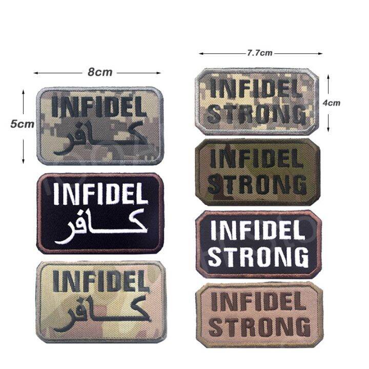 yf-crusader-infidel-patches-isaf-arabic-bacon-pork-multicam-isis-swat-badge