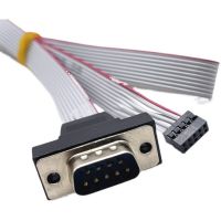 500mm DB9pin motherboard rs232 COM port with D-Sub to 2x5 pin 10pin DuPont 2.0mm Cable