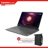 Lenovo LOQ 15APH8 Gaming Laptop (82XT004FTA) แล็ปท็อปเกมมิ่ง หน้าจอขนาด 15.6 นิ้ว ความละเอียด FHD CPU AMD R5 7640HS Ram 8 GB SSD 512 GB GPU  RTX3050 6 GB มาพร้อม Window 11 Home