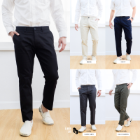 [SLIM FIT] กางเกงขายาว ชาย กางเกงชิโน่ by A MAN LAB กางเกงผู้ชาย กางเกงทำงานชาย กางเกงขายาวผู้ชาย สแล็ค กางเกงขายาวผช กางเกงผช men pants trousers