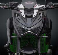 สำหรับคาวาซากิ Z1000 Ninja1000 Versy 1000 Z1000SX Z800 E Z750หม้อน้ำยามถังกระจังโล่เครื่องยนต์คูลเลอร์ป้องกันตาข่ายปก