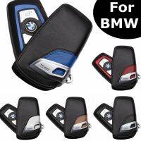 1Pcs Sport Line Suede Leather Key Fob Bag Case Cover Keychain Wallet Holder Fit For BMW 2 3 5 Series X3 X5