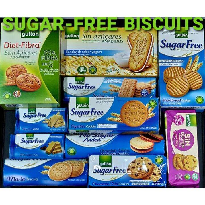 SUGARFREE GULLON BISCUITS / COOKIES / WAFERS 【Product of Spain