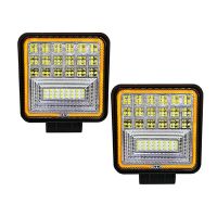 ไฟหน้าไฟทำงานรถยนต์ Led 12V 126W ไฟตัดหมอกไฟอัตโนมัติสปอร์ตไลท์ไฟเสริมสว่างมากไฟหน้ารถทางวิบาก