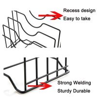 มัลติฟังก์ชั่ผู้ถือฝาหม้อออแกไนเซอร์หม้อฝาชั้นเก็บแพนฝาครอบตู้กับข้าวที่วางแร็คออแกไนเซอร์