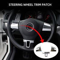 MotorPark 1pc/2pcs/3pcs Car Steering Wheel Decoration Cover Trim Sticker Fit for Volkswagen VW GOLF POLO JETTA MK5 MK6 Bora Accessories Chrome