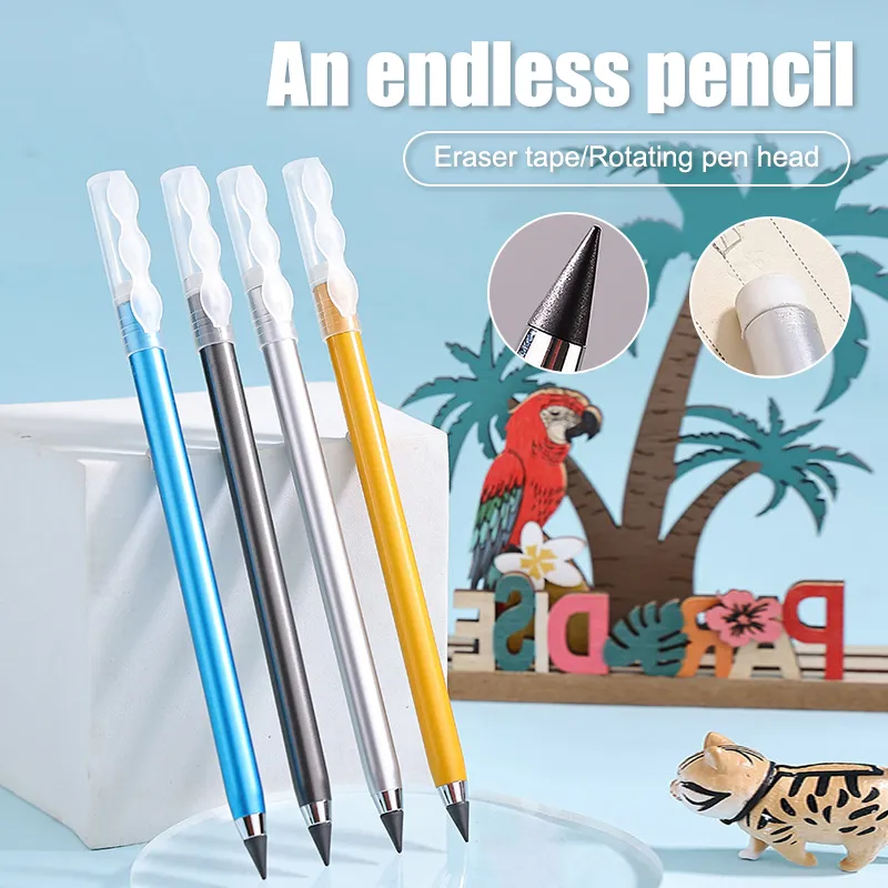 Inkless Pencil Eternal Unlimited Writing No Ink Hb Pen Art Sketch