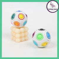 Rainbow ball Fidget Simple Dimple Toy ขายดีทุกวันนะ คลายเครียด ลูกบอลสายรุ้ง การรับรู้ส