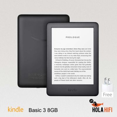 Amazon All-new Kindle Basic 3 (2019) 8GB Built-in Front Light (Black) Includes Special Offers รุ่นปัจจุบันพร้อมไฟหน้อจอ รับประกั