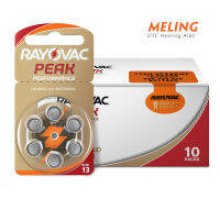 Meling Rayovac เครื่องช่วยฟังแบตเตอรี่13A 13 P13 PR48 60ชิ้นสังกะสีอากาศ13 A13