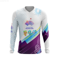 Game Long Asian Sleeve Hangzhou T-shirt 2022 Full Print Sublimation Men 01 trendy