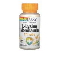 Shop Now [แท้100%] ช่วยเสริมระบบภูมิคุ้มกัน L-Lysine Monolaurin1:1ratio 60caps.นำเข้าจากอเมริกา​ By 17Hyu