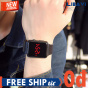 Đồng hồ điện tử cặp đôi Led AP watch Unisex C118 dây cao su bền bỉ (Bảo hành 6 tháng) thumbnail