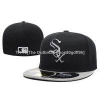 ▫☂► FuLLy EnCLOSED HAT MAn wHITE SOx LOGO HIP-HOP wHITE SOx REGuLATIOn HAT yOuTH FASHIOn AGAInST BASEBALL CAP