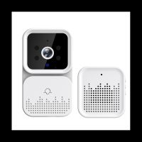 ۞♈ Wireless Remote Video Doorbell Smart Doorbell Intercom HD Night Vision WiFi Anti-Theft DoorbellTwo-Way Talk