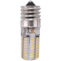 E17 Socket 5W 64 LED Lamp Bulb 3014 SMD Light Pure White AC 110V-220V