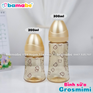 BÌNH SỮA GROSMIMI PPSU DOTGOM GẤU MÀU PURE GOLD 200ML 300ml