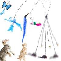 Interactive Hanging Clip Door Plush Mouse Cat Teaser Toy Self-hi Hanging Elastic Funny Kitten Toy Juguetes Para Gatos Cat Toys Toys