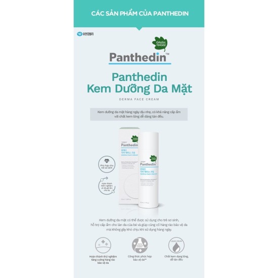 Kem dưỡng da mặt cho bé từ 0-36 tháng greenfinger panthedin derma face - ảnh sản phẩm 7