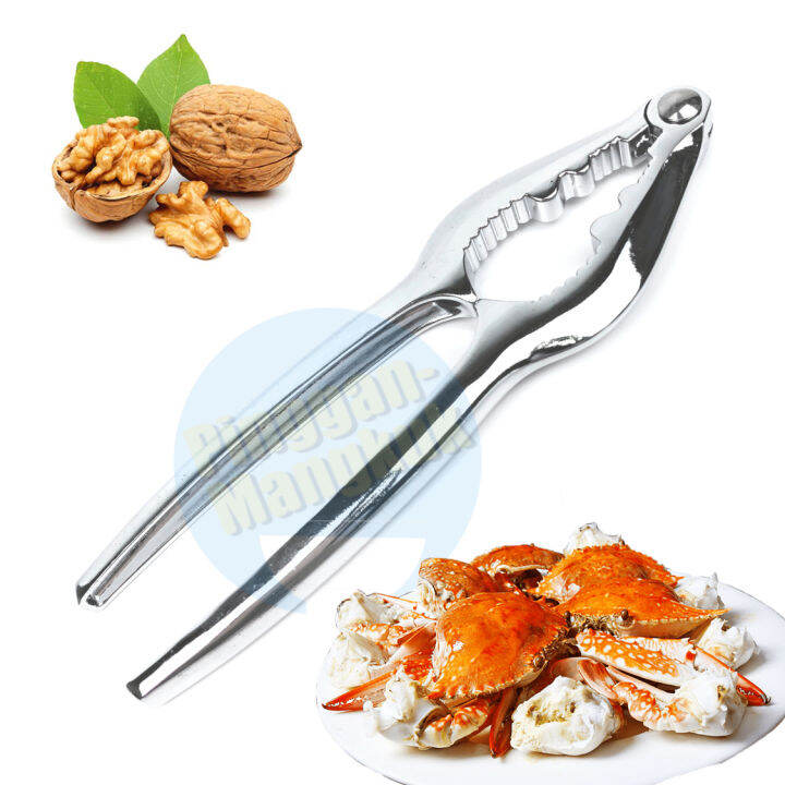Nutcracker Walnut Plier Nut Hard Shell Opener Lobster Crab Cracker Lazada