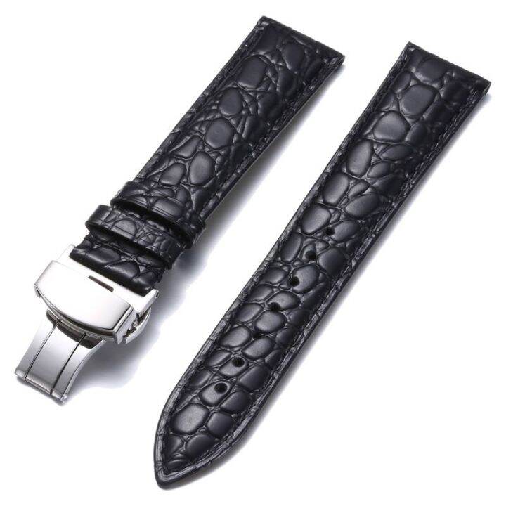 new-genuine-leather-cowhide-round-grain-stone-waterproof-bottom-crocodile-soft-and-unisex-comfortable-strap