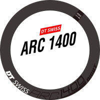 สติ๊กเกอร์สองล้อสำหรับ DT ARC 1400 Road Bike Carbon Bicycle Cycling Decal, Rim kedisc ke