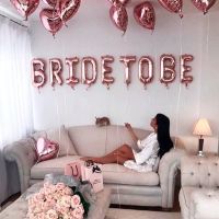 【DT】hot！ Bride To Gold Miss Mrs Hen Bachelor Wedding Anniversary Decoration Supplie