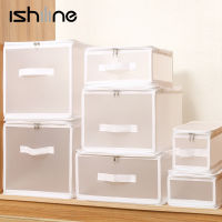 Waterproof Closet Organizer for Clothing Storage Box Separated Underwear Storage Case for Socks Scarf Storage Bag