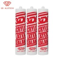 (3 หลอด) (รุ่นแดง) 3DI แดป กาวอะคริลิค ซีลแล้นท์ ยาแนวรอยต่อ Acrylic Latex Sealant (สีขาว/สีน้ำตาล/สีดำ)