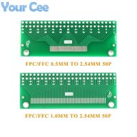 10pc 50P 0.5mm 1.0mm Adapter Converter Plate FFC FPC to DIP 2.54MM Pitch TFT LCD Socket SMD Converter PCB Board