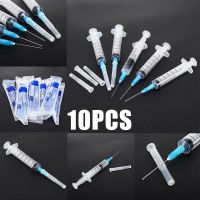 【JH】 10pcs 5ml Plastic Sterile Syringe Dispensing Adhesives Syringes With Chemical Needle Glue Industrial Tools